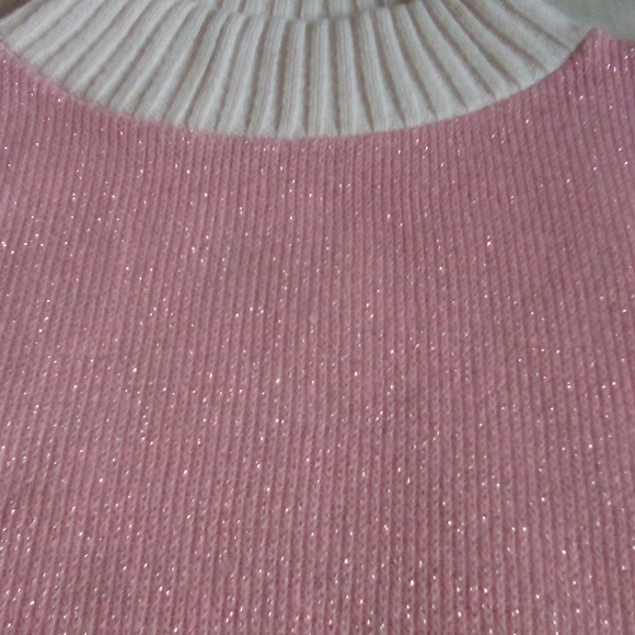 Pink & white floral Sweater - Picture 4 of 8